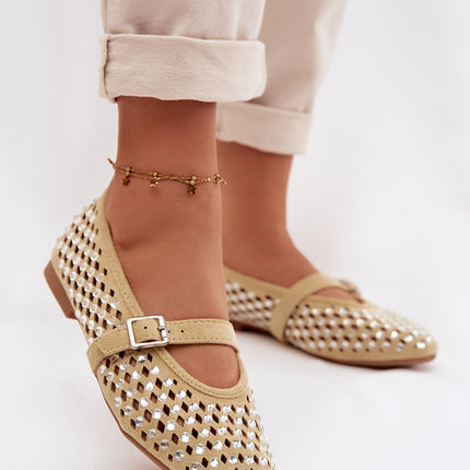 Step in Style Women's Professional Ballet Flats with Comfort Cushionin