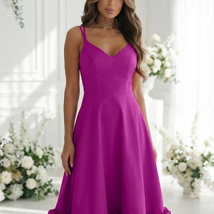 Bicotone Elegant Cocktail Dress - Sleeveless & Flattering Fit