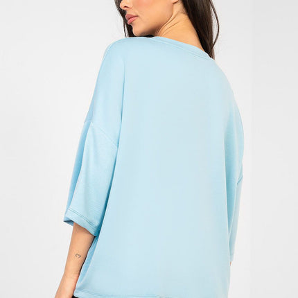 Rue Paris Elegant Professional Blouse with Long Sleeves and Soft Fabri