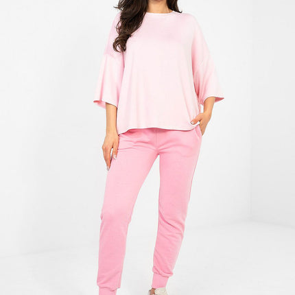 Rue Paris Elegant Professional Blouse with Long Sleeves and Soft Fabri