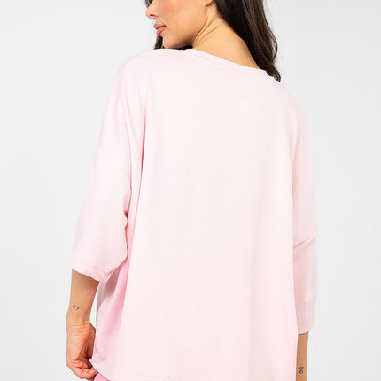 Rue Paris Elegant Professional Blouse with Long Sleeves and Soft Fabri