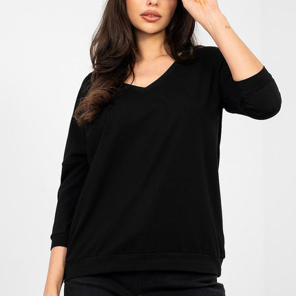 Rue Paris Professional Blouse with Elegant Design and Soft Fabric