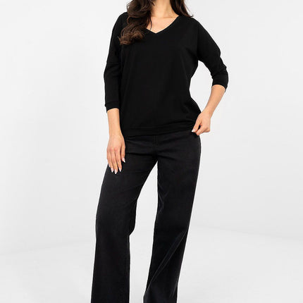 Rue Paris Professional Blouse with Elegant Design and Soft Fabric