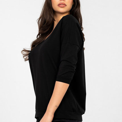 Rue Paris Professional Blouse with Elegant Design and Soft Fabric