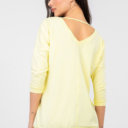 Rue Paris Professional Blouse with Elegant Design and Soft Fabric