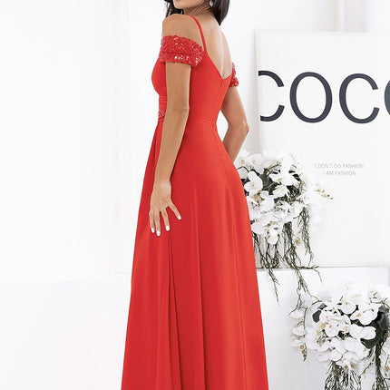 With You Elegant Long Dress with Sleeves and Pockets - Professional St