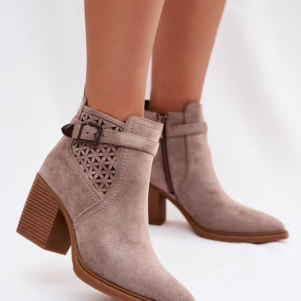 Step in Style Professional Heel Boots with Cushioned Insole & Durable