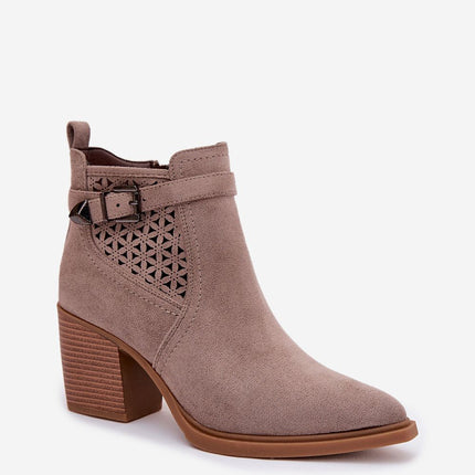 Step in Style Professional Heel Boots with Cushioned Insole & Durable