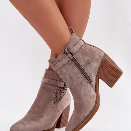 Step in Style Professional Heel Boots with Cushioned Insole & Durable