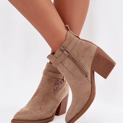 Step in Style Professional Heel Boots with Cushioned Insole & Durable