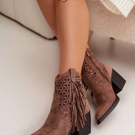 Step in Style Professional Heel Boots with Cushioned Insole & Durable