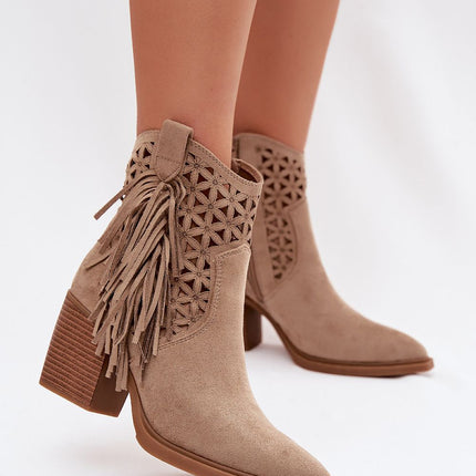 Step in Style Professional Heel Boots with Cushioned Insole & Durable