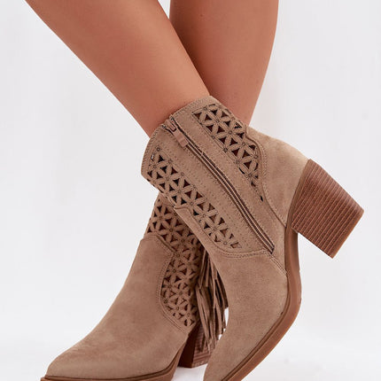 Step in Style Professional Heel Boots with Cushioned Insole & Durable
