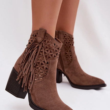 Step in Style Professional Heel Boots with Cushioned Insole & Durable