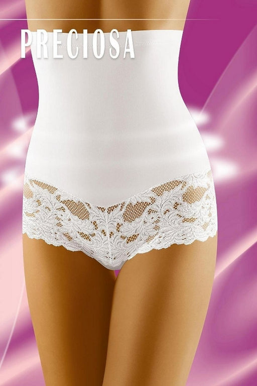 Allure Lace High-Waist Shaping Panties by Wolbar