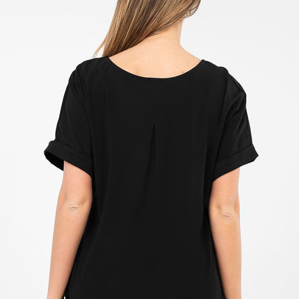Rue Paris Professional Blouse with Elegant Design and Comfortable Fit