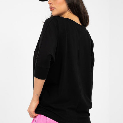 Rue Paris Women's Professional Blouse - Elegant Design, Comfortable Fi