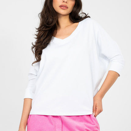 Rue Paris Women's Professional Blouse - Elegant Design, Comfortable Fi