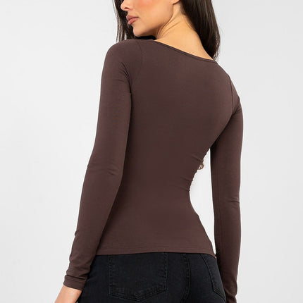 Rue Paris Professional Blouse with Elegant Design and Comfortable Fit