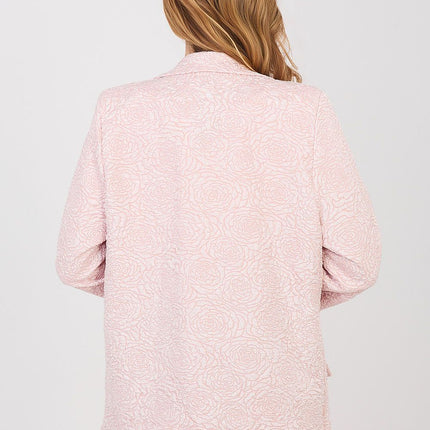 Rue Paris Women's Professional Tailored Jacket with Pockets and Lining