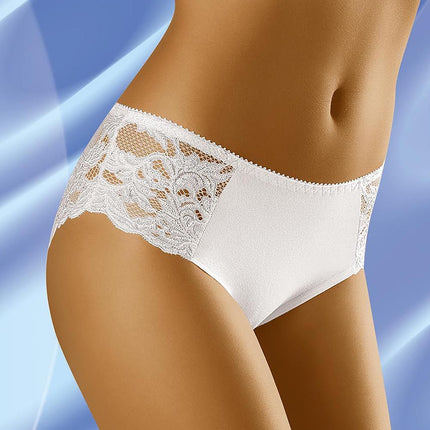 Wolbar Women's Lace Trim Briefs - Soft Fabric, Comfortable Fit