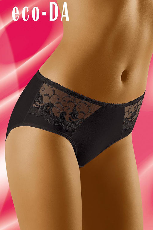 Elegant Floral Lace Cotton Panties - Luxurious Comfort from Wolbar