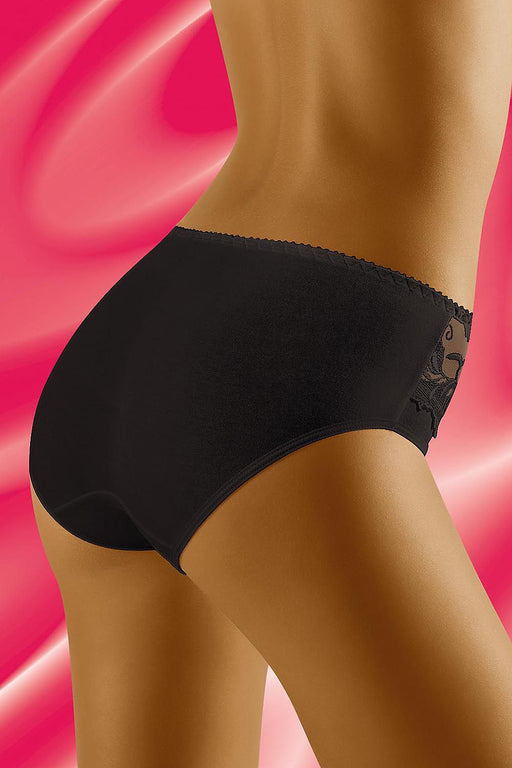 Elegant Floral Lace Cotton Panties - Luxurious Comfort from Wolbar