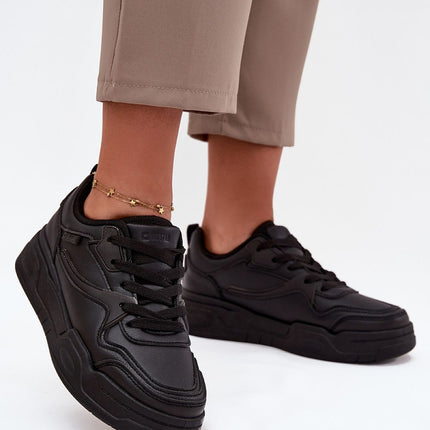 Step in Style Women's Platform Sneakers with Cushioned Insole & Slip-O