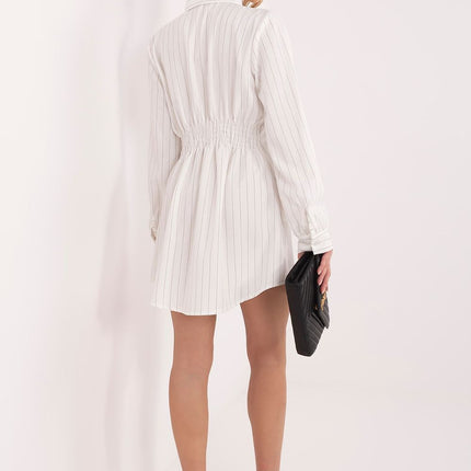 Rue Paris Elegant Daydress with Pockets and Short Sleeves