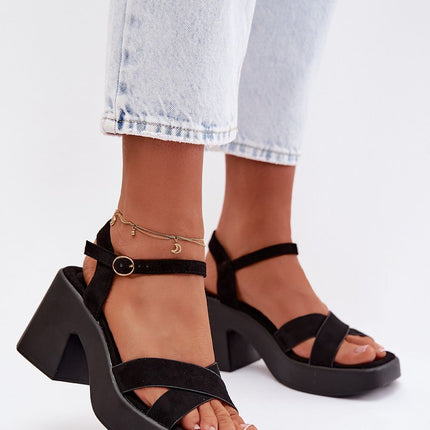 Step in Style Women's Professional Heel Sandals - Comfortable & Chic