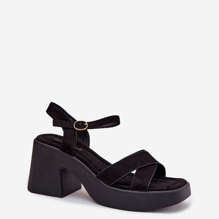 Step in Style Women's Professional Heel Sandals - Comfortable & Chic