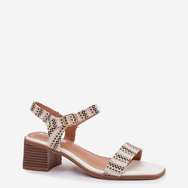 Step in Style Women's Heel Sandals - Comfortable, Elegant Design