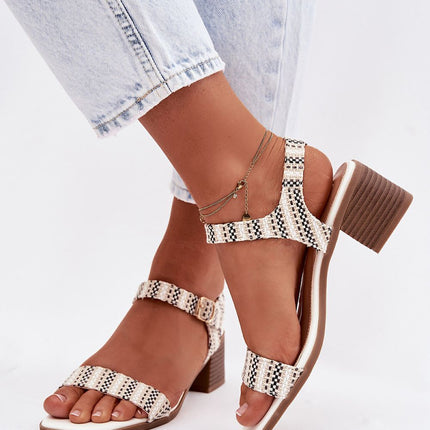 Step in Style Women's Heel Sandals - Comfortable, Elegant Design