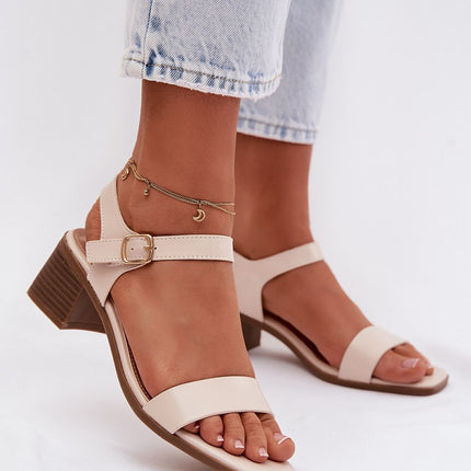 Step in Style Women's Heel Sandals - Comfortable, Elegant Design