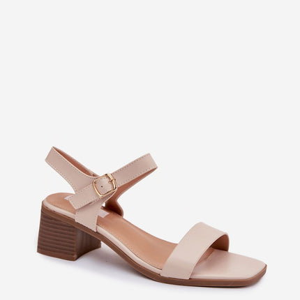 Step in Style Women's Heel Sandals - Comfortable, Elegant Design
