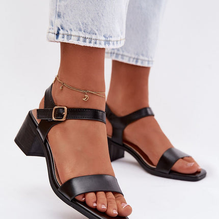 Step in Style Women's Heel Sandals - Comfortable, Elegant Design