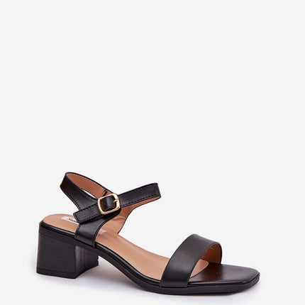 Step in Style Women's Heel Sandals - Comfortable, Elegant Design