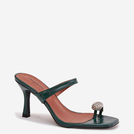 Step in Style Women's Heeled Sandals - Comfortable Fit & Elegant Desig