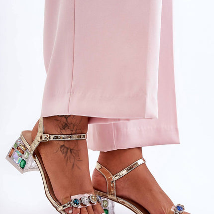 Step in Style Professional Heel Sandals with Comfort Cushioning