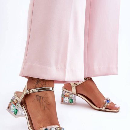 Step in Style Professional Heel Sandals with Comfort Cushioning