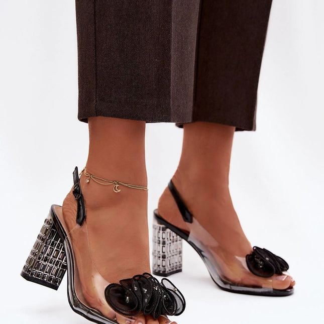 Step in Style Women's Heel Sandals - Comfortable, Elegant Design