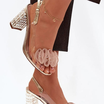 Step in Style Women's Heel Sandals - Comfortable, Elegant Design