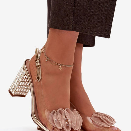 Step in Style Women's Heel Sandals - Comfortable, Elegant Design