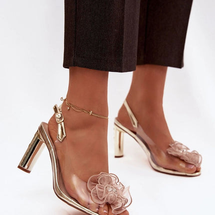 Step in Style Professional Heel Sandals with Comfort Cushioning