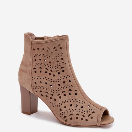 Step in Style Professional Heel Boots with Cushioned Insole & Slip-Res