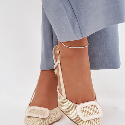 Step in Style Women's Heel Sandals - Comfortable & Elegant Design