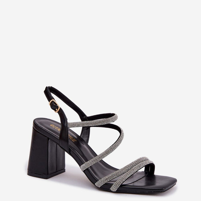 Step in Style Professional Heel Sandals with Cushioned Insole & Arch S