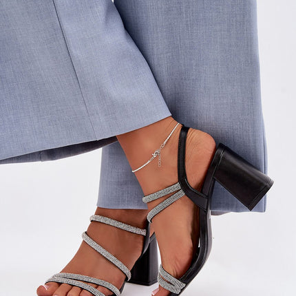 Step in Style Professional Heel Sandals with Cushioned Insole & Arch S