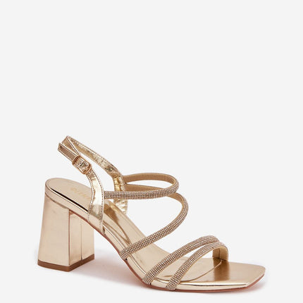 Step in Style Professional Heel Sandals with Cushioned Insole & Arch S