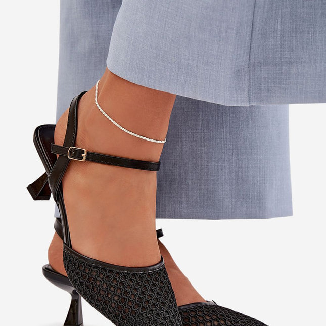 Step in Style Women's Heel Sandals - Comfortable & Elegant Design